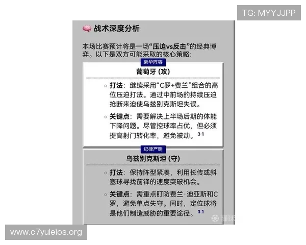 2026世界杯葡萄牙与乌兹别克斯坦主教练战术调整策略及应对不同比赛局势分析
